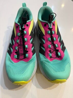 Salomon Sense Ride 5 Martina LTD Trail Running Shoes - Biscay Green. Size 8.5